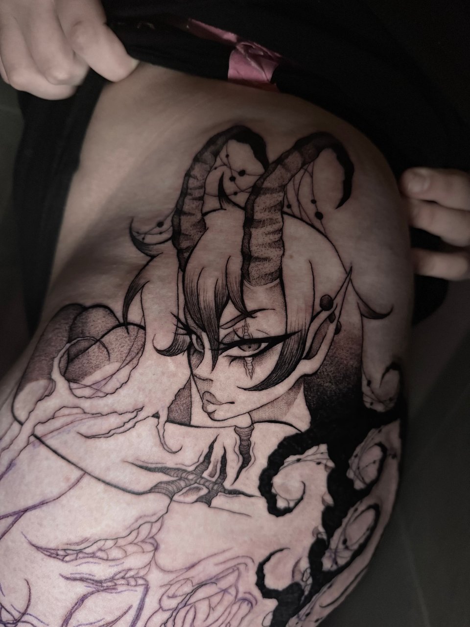 Gore cozy girlie in progress