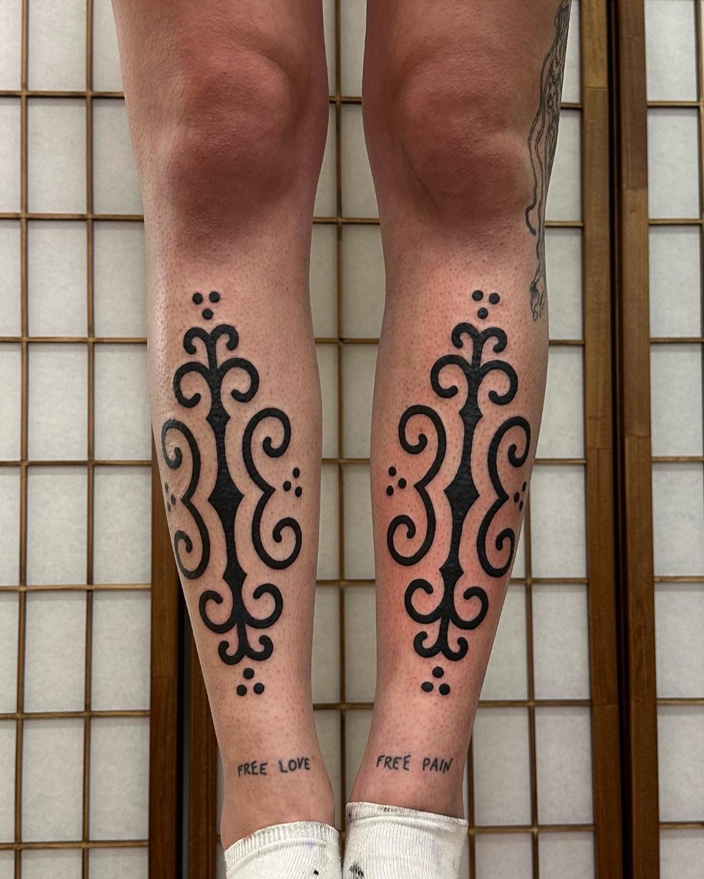 Bold Ornamental Shin Charmers