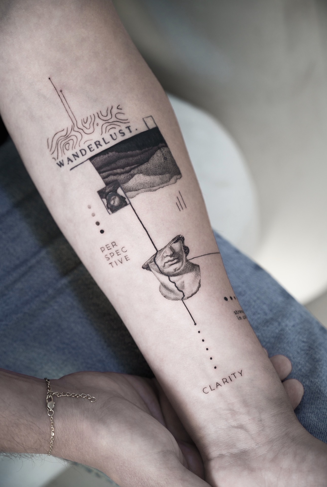 INTEGRATION OF AN ALREADY EXSISTING TATTOO