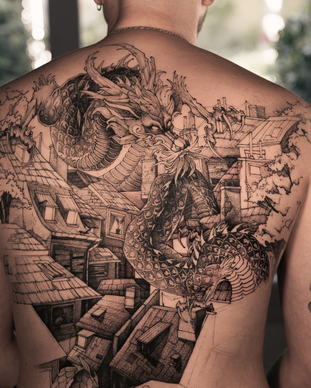 Dragon back