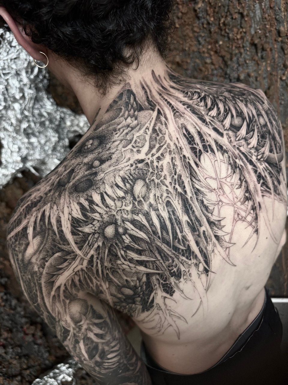 Dark psychedelic art