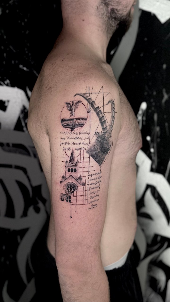 Pauluskirche Basilisk Brunnen