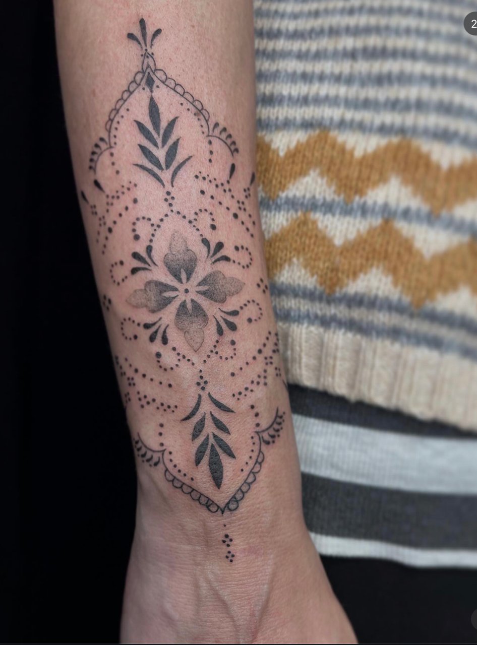 Mandala Ornament Tattoo 