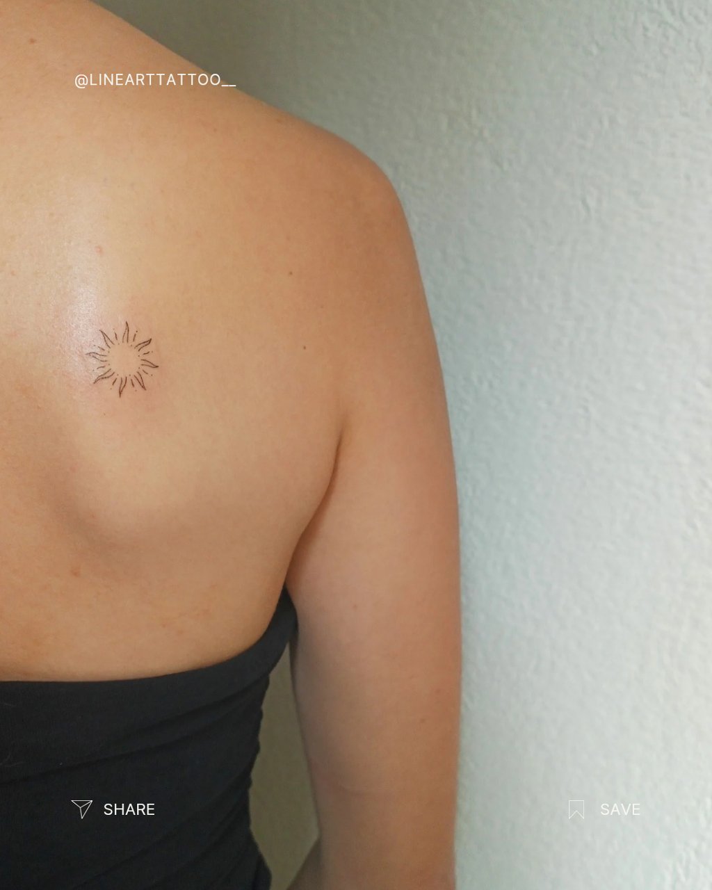 Handpoke sun