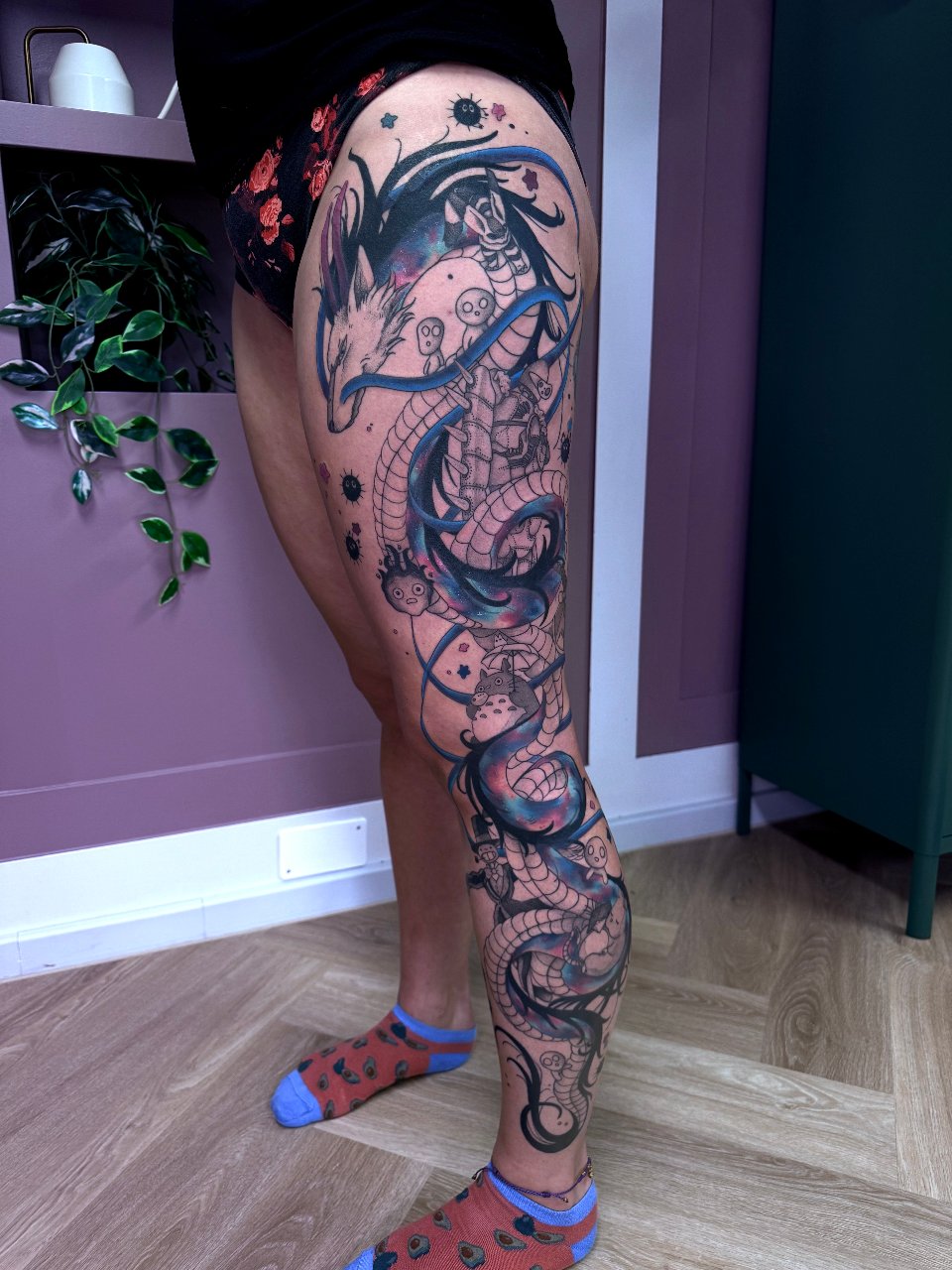 Ghibli leg sleeve