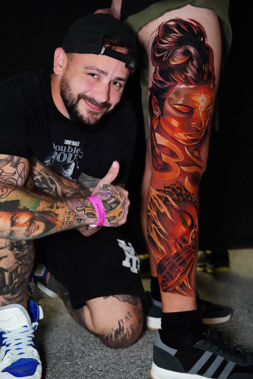 Budha leg sleeve