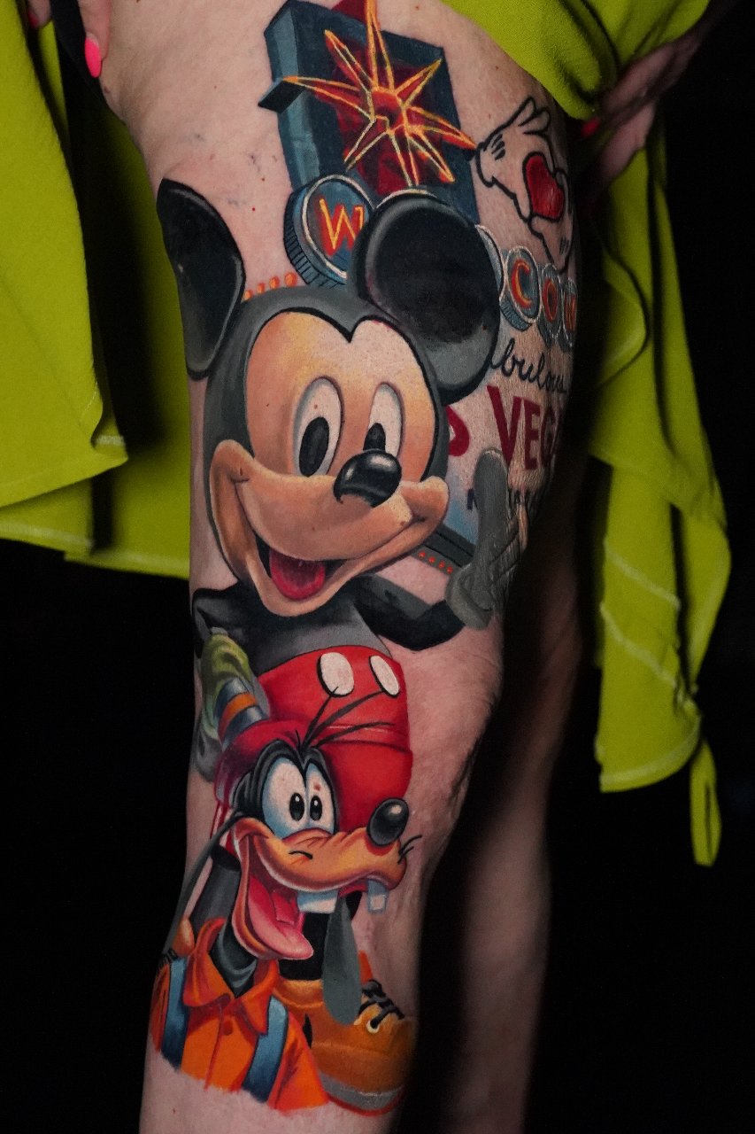 Mickey mouse in las vegas