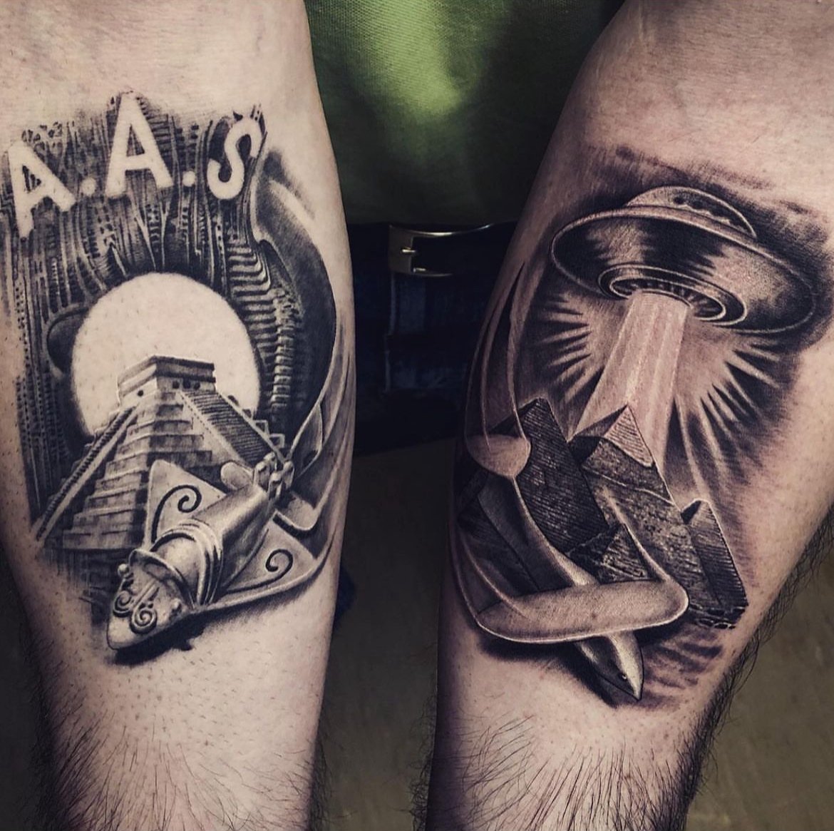 Ancient Alien Tattoo