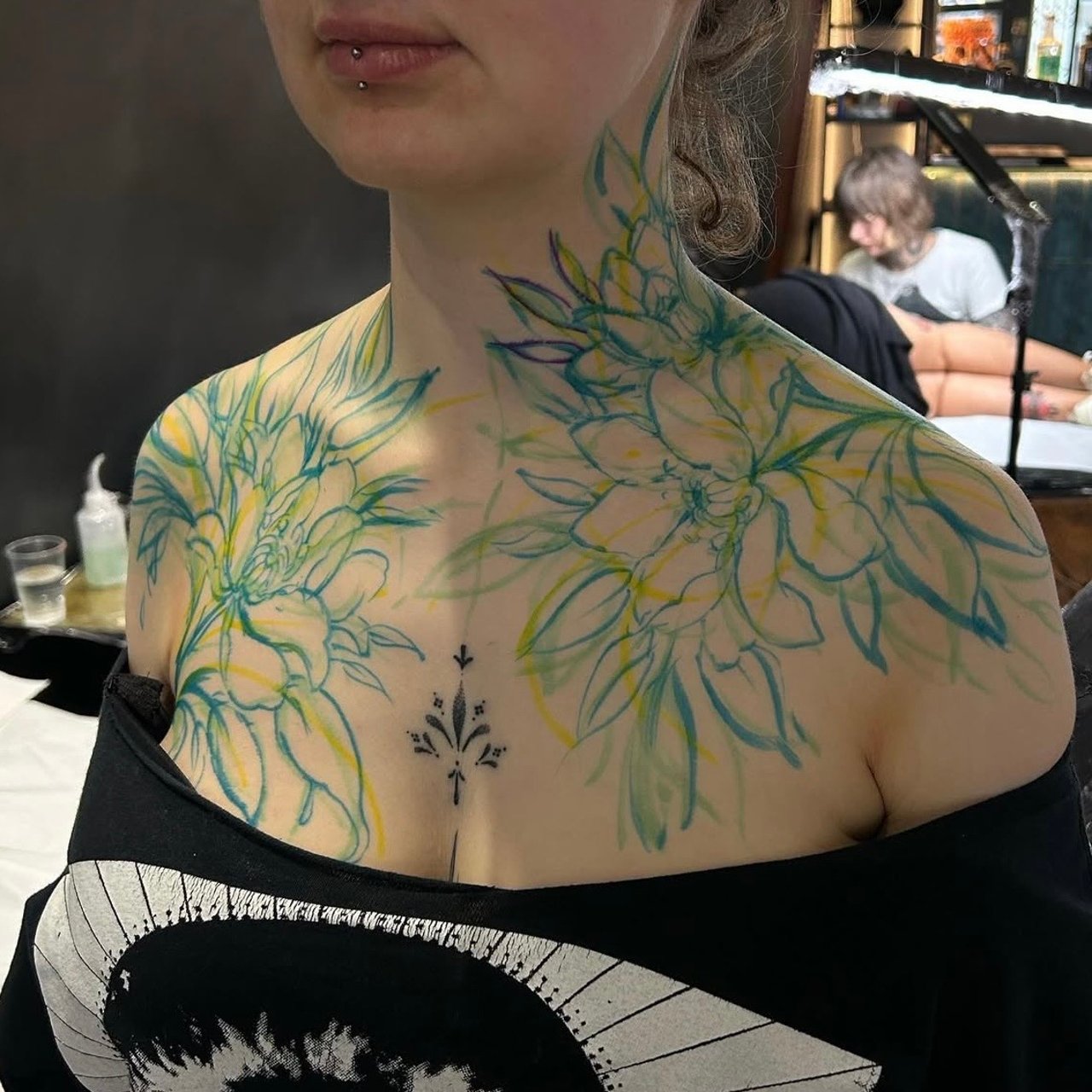 Floral freehand 