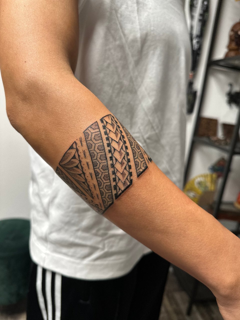 Custom Polynesian band 