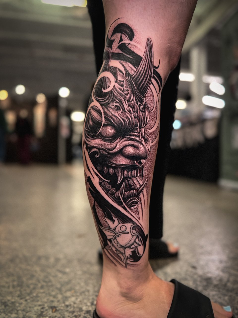 Realistic Hanyamask x Calligraphy