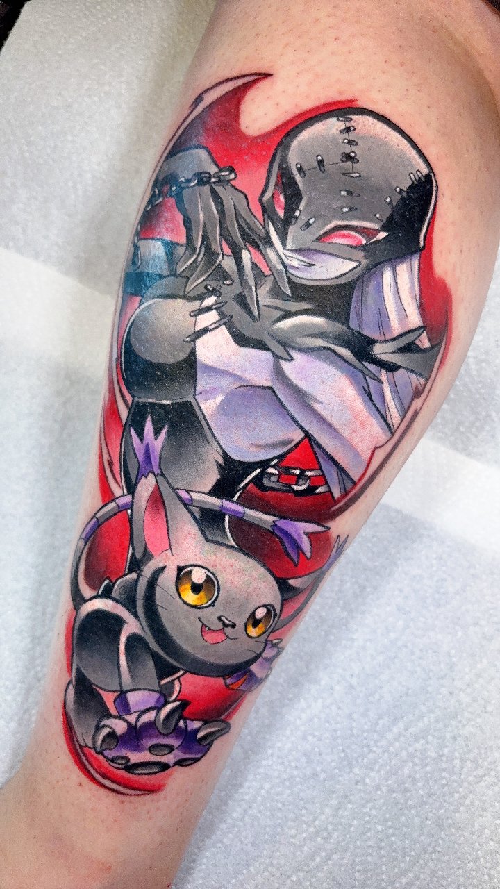 Lady Devimon & Black Gatomon