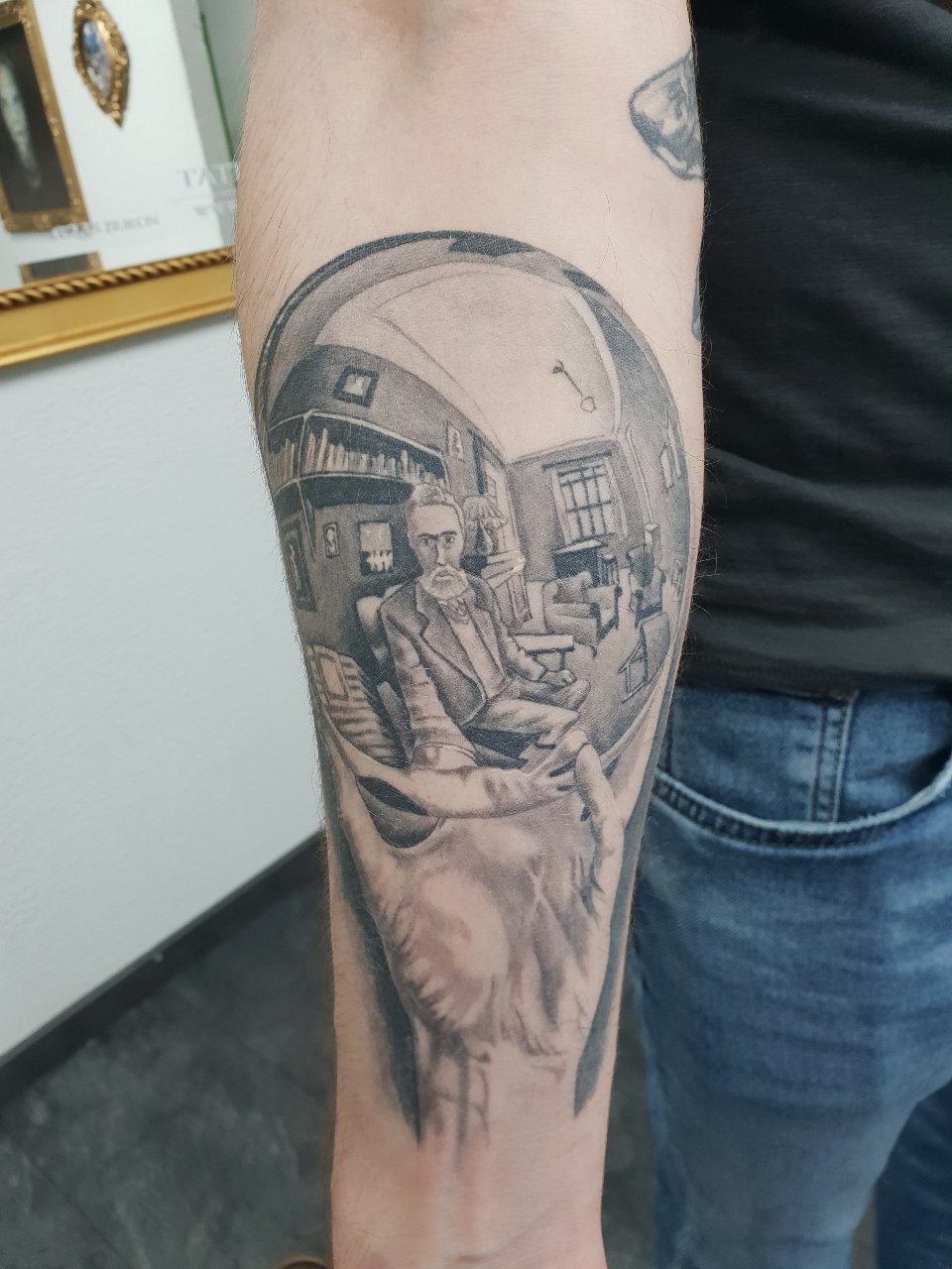 Eschers Selbstportrait