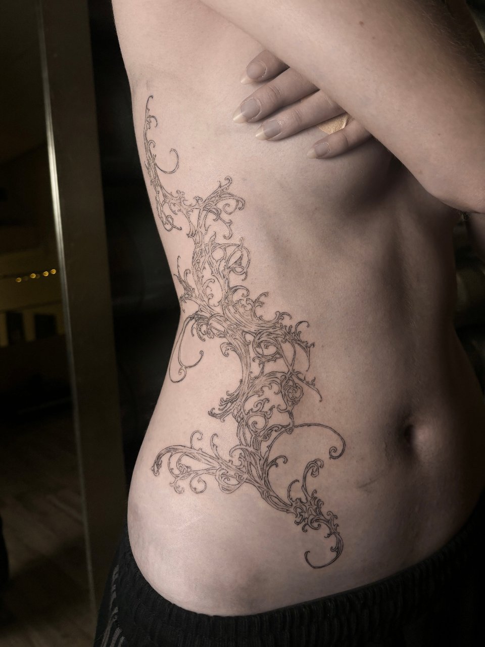 ornamental sidebody piece 