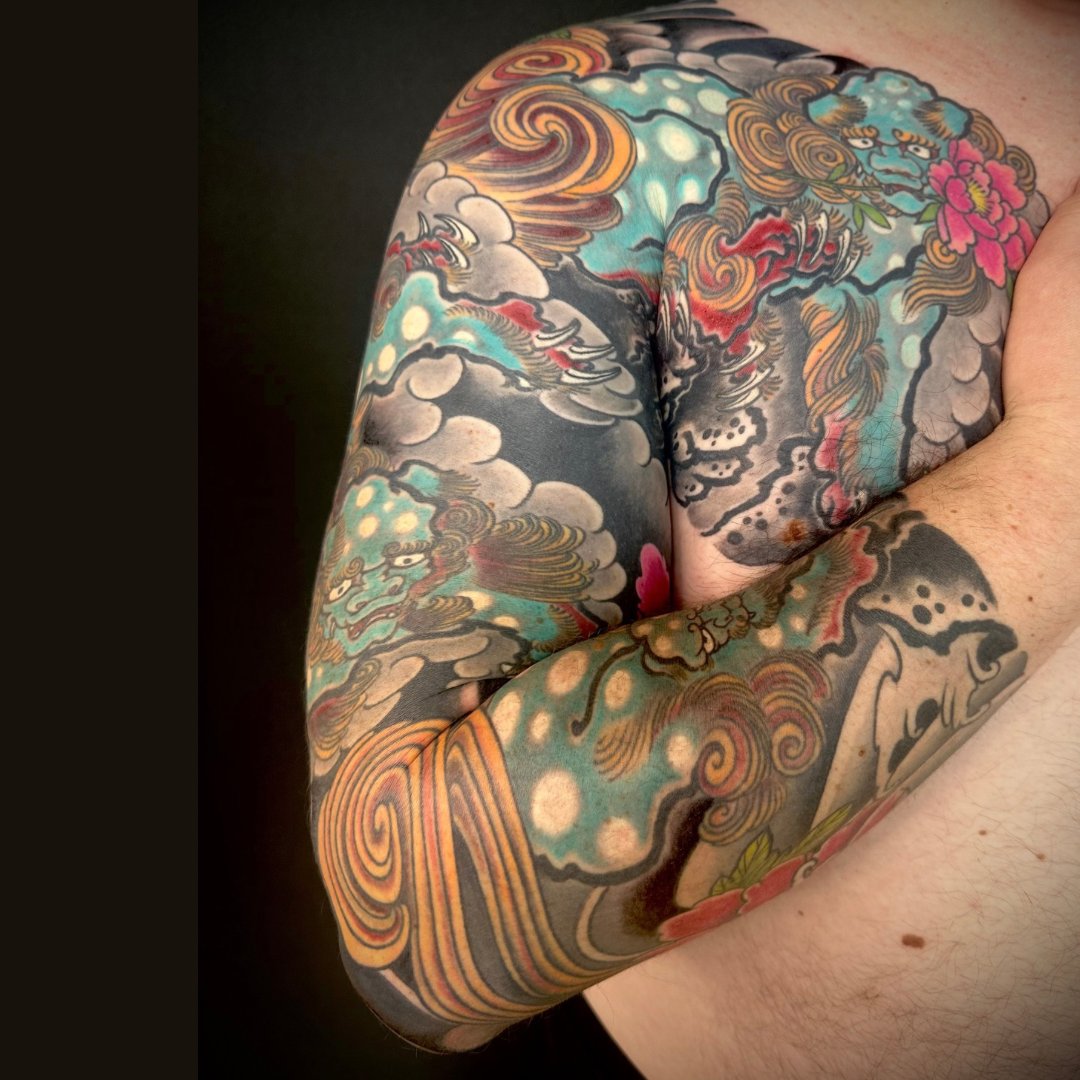 Fudog, Sishi, Botan Sleeve
