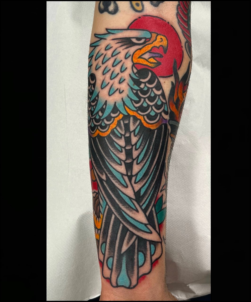 couple traditional american and japanese.