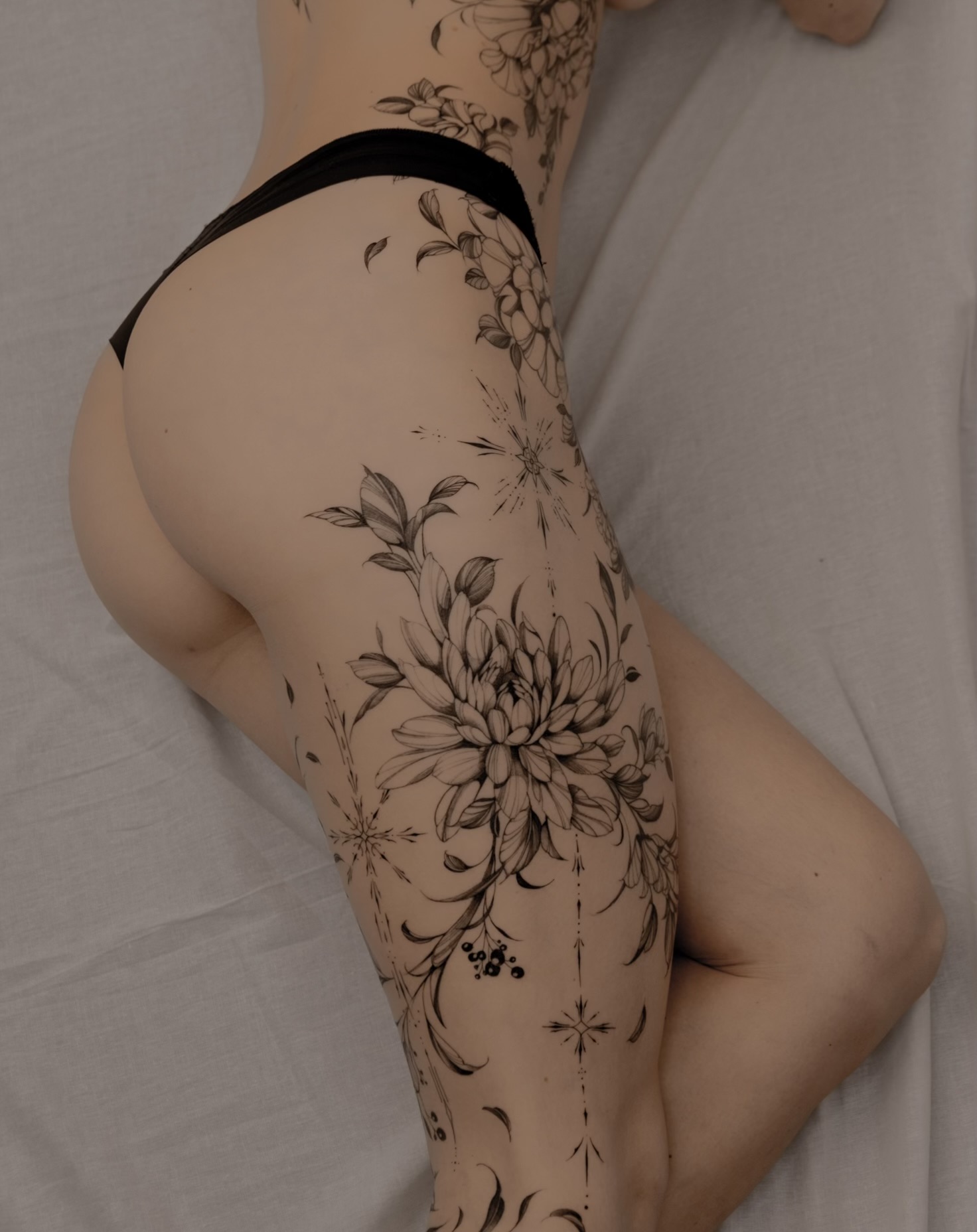 Floreale/ornamentale tattoo